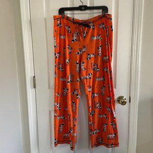 Way to Celebrate Super Soft 'Happy Halloweenie" Pajama Bottoms - SzXL - NWOT